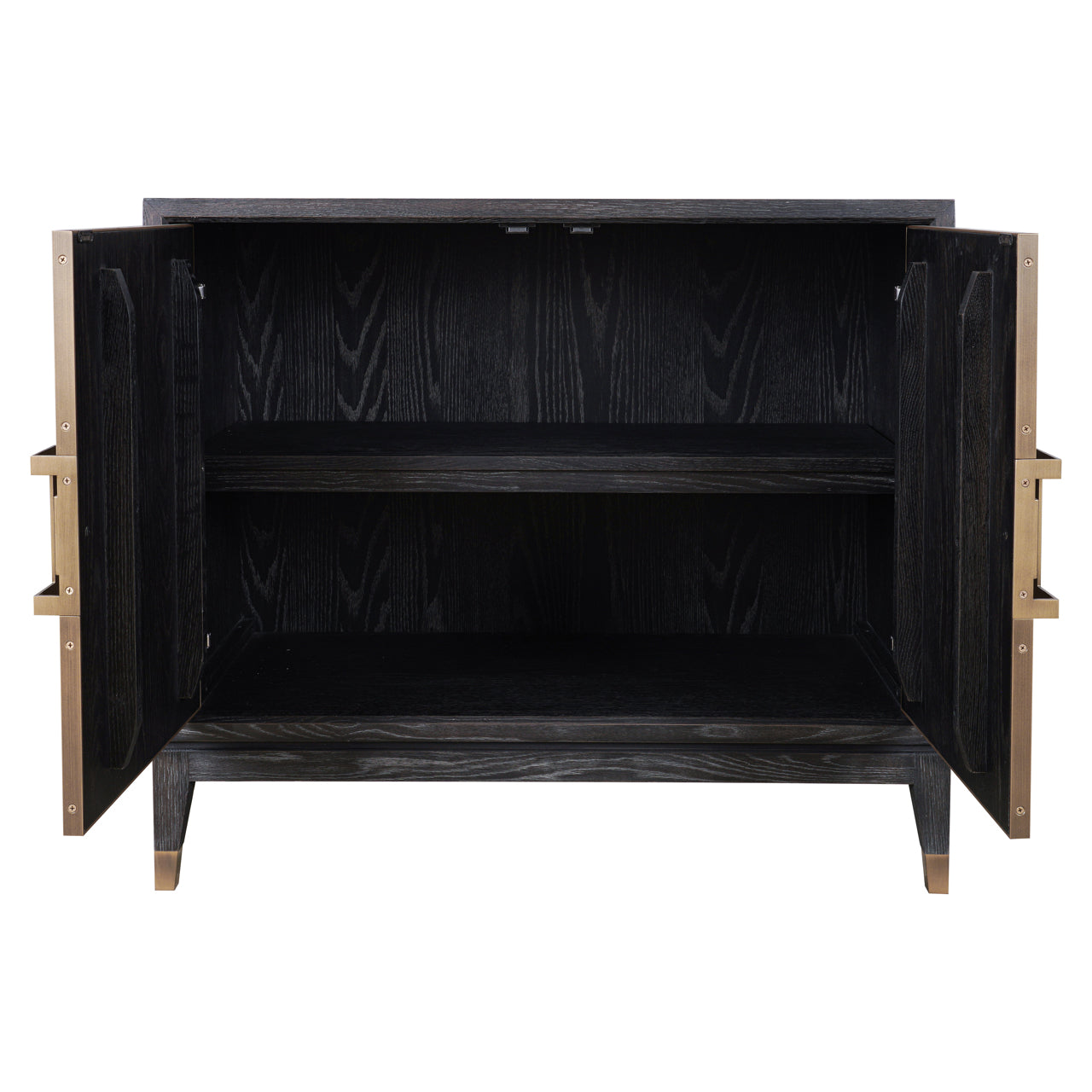 Richmond Interiors Sideboard Bloomville brass shagreen Sideboard Richmond Interiors