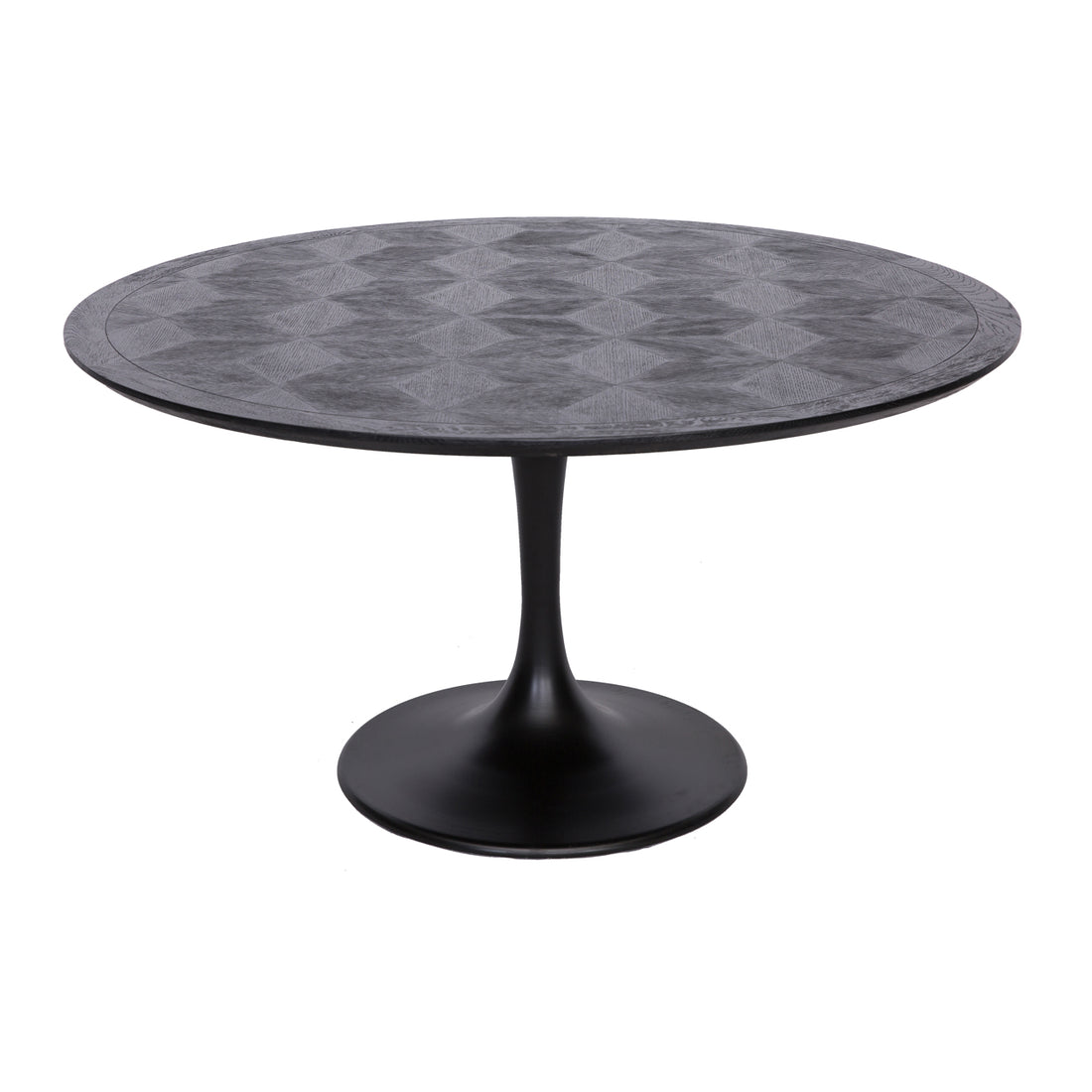 Richmond Interiors Esstisch Blax black 140Ø Esstisch Richmond Interiors