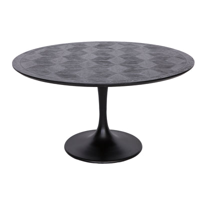 Richmond Interiors Esstisch Blax black 140Ø Esstisch Richmond Interiors