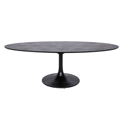 Richmond Interiors Esstisch Blax black oval 250 Esstisch Richmond Interiors