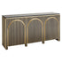 Richmond Interiors Sideboard Les Arcs brushed gold Sideboard Richmond Interiors