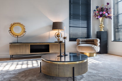 Richmond Interiors TV-Schrank Ironville gold TV-Schrank Richmond Interiors