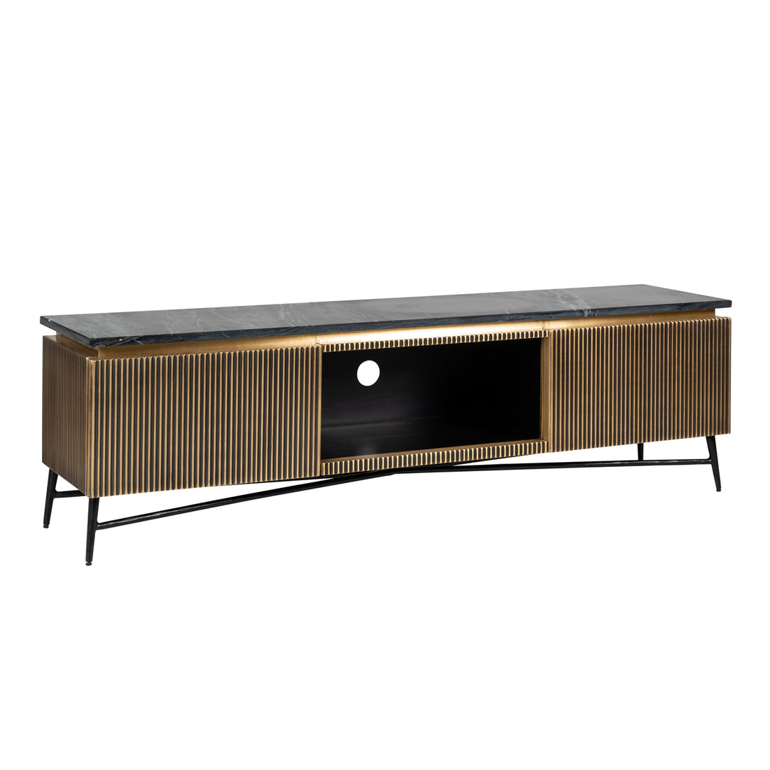 Richmond Interiors TV-Schrank Ironville gold TV-Schrank Richmond Interiors