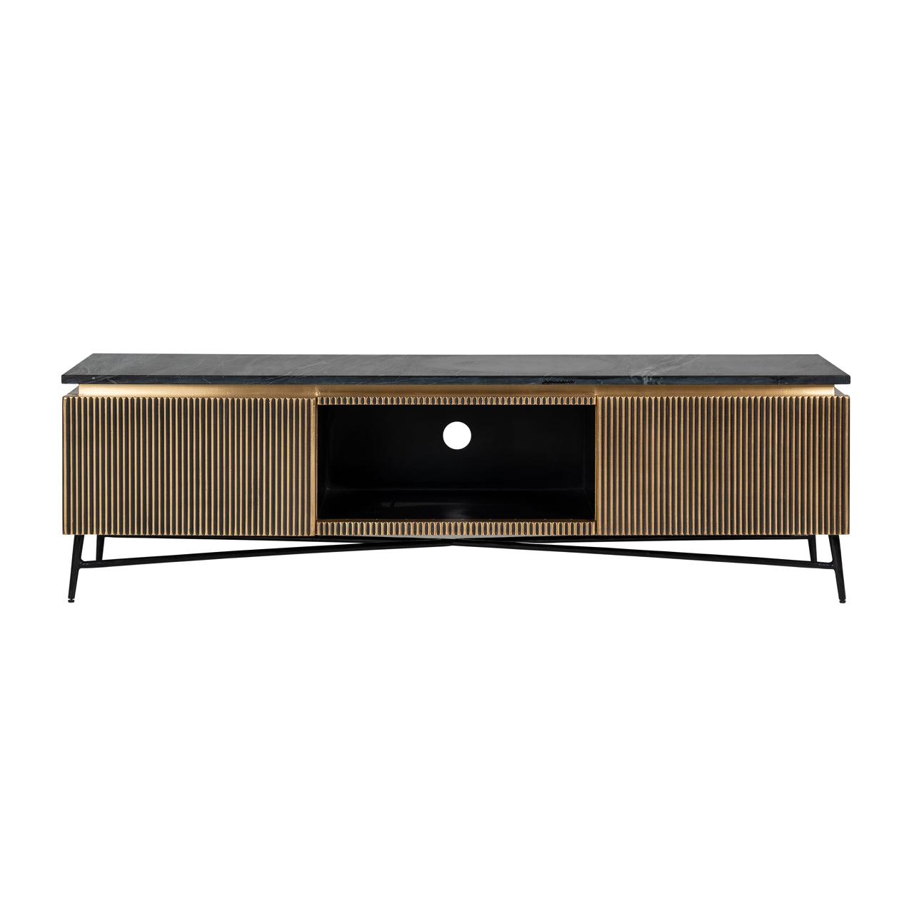 Richmond Interiors TV-Schrank Ironville gold TV-Schrank Richmond Interiors