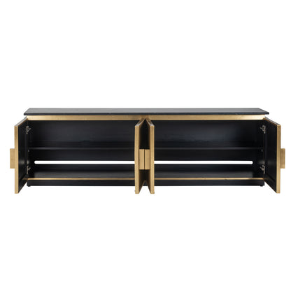 Richmond Interiors TV-Schrank Ironville gold TV-Schrank Richmond Interiors