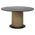 Richmond Interiors Esstisch Ironville gold 140Ø Esstisch Richmond Interiors