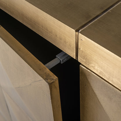 Richmond Interiors Sideboard Collada brushed gold Sideboard Richmond Interiors