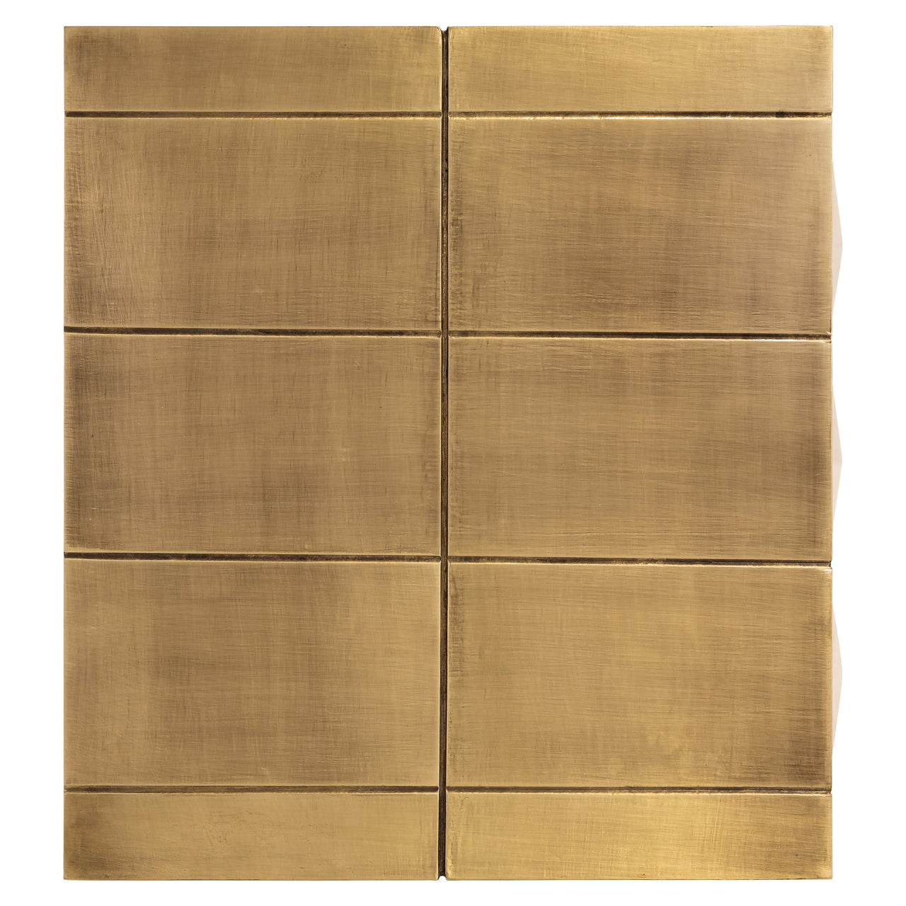Richmond Interiors Nachttisch Collada brushed gold Nachttisch Richmond Interiors