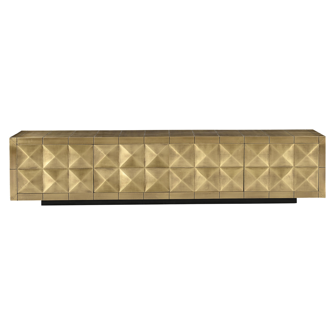 Richmond Interiors TV-Schrank Collada brushed gold TV-Schrank Richmond Interiors