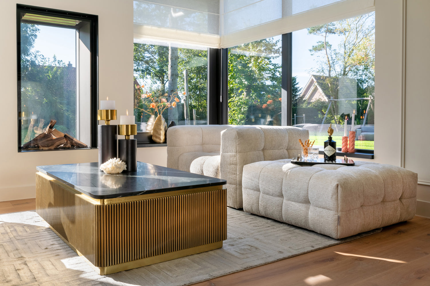 Richmond Interiors Couchtisch Ironville gold Couchtisch Richmond Interiors