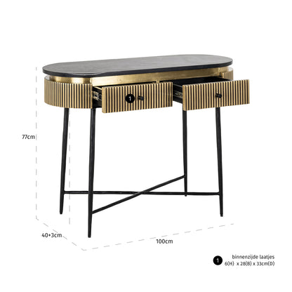 Richmond Interiors Sideboard Ironville gold Sideboard Richmond Interiors