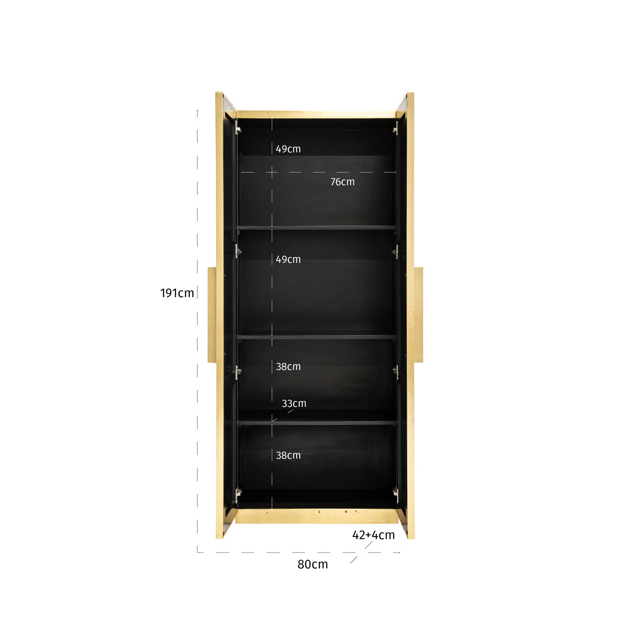 Richmond Interiors Schrank Ironville gold Schrank Richmond Interiors