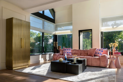 Richmond Interiors Couchtisch Lennox dark coffee