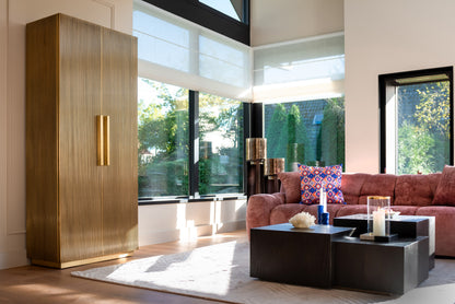 Richmond Interiors Couchtisch Lennox dark coffee Couchtisch Richmond Interiors