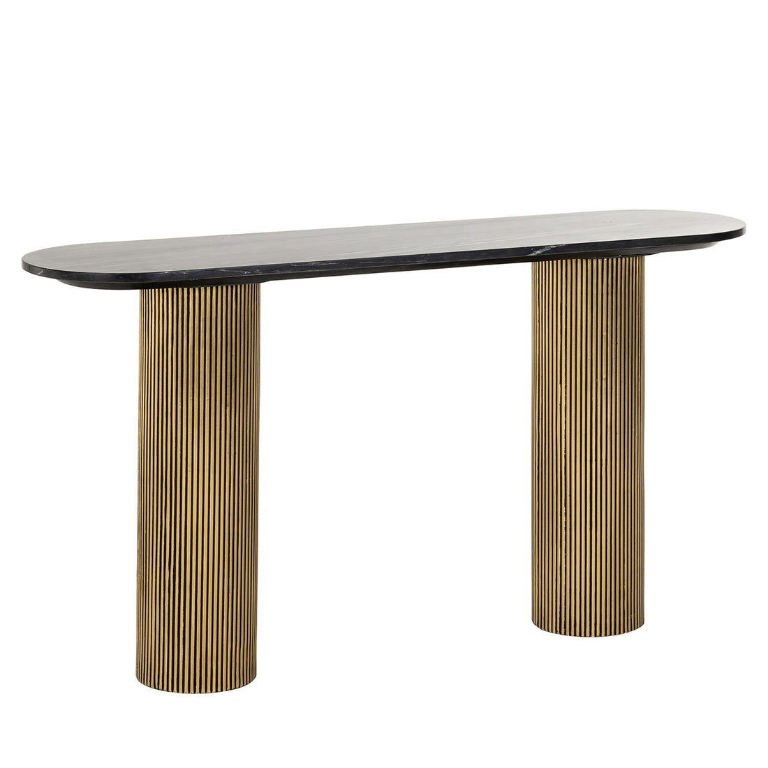 Richmond Interiors Konsole Dayton black/gold Konsole Richmond Interiors