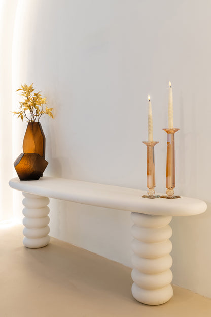 Richmond Interiors Kerzenhalter Milou amber small Kerzenhalter Richmond Interiors