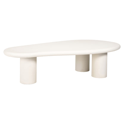 Richmond Interiors Couchtisch Bloomstone white 160x80 Couchtisch Richmond Interiors