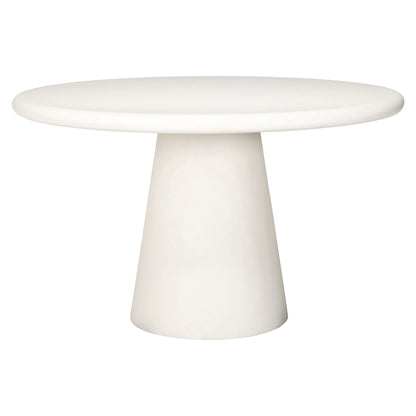 Richmond Interiors Esstisch Bloomstone white 130Ø Esstisch Richmond Interiors