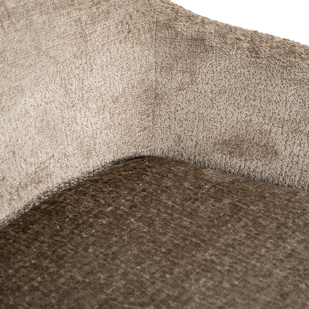 Richmond Interiors - Drehstuhl Marlon taupe Chenille Drehstuhl Richmond Interiors