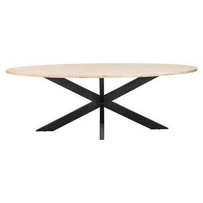 Richmond Interiors Esstisch Avalon bronze oval 230 Esstisch Richmond Interiors