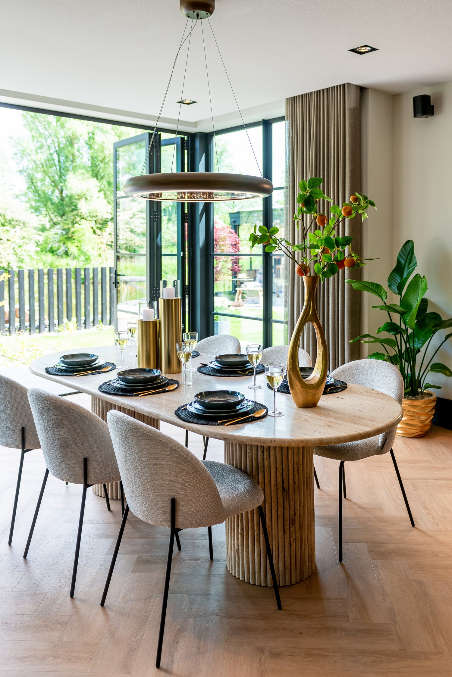 Richmond Interiors Esstisch La Cantera beige 240 Esstisch Richmond Interiors