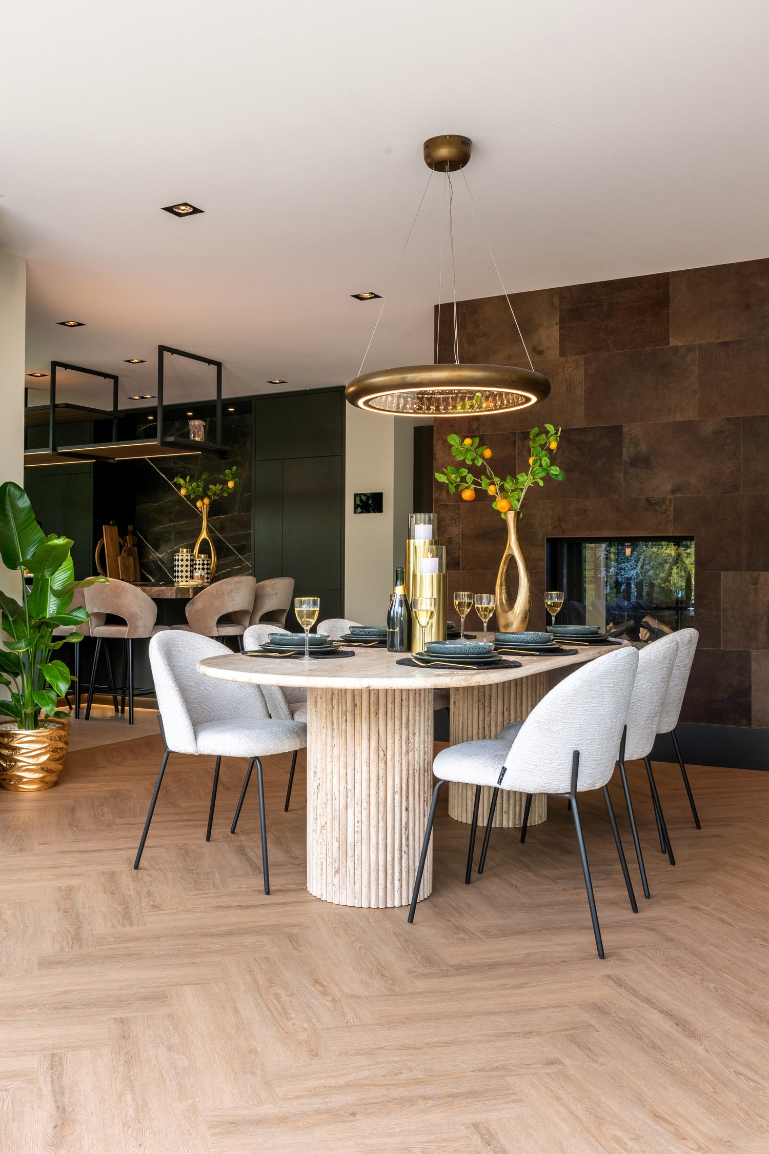 Richmond Interiors Esstisch La Cantera beige 240 Esstisch Richmond Interiors