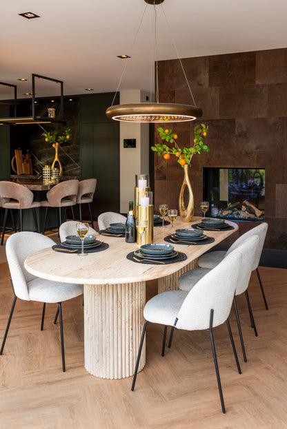 Richmond Interiors Esstisch La Cantera beige 240 Esstisch Richmond Interiors