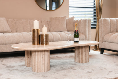 Richmond Interiors Couchtisch La Cantera beige Couchtisch Richmond Interiors