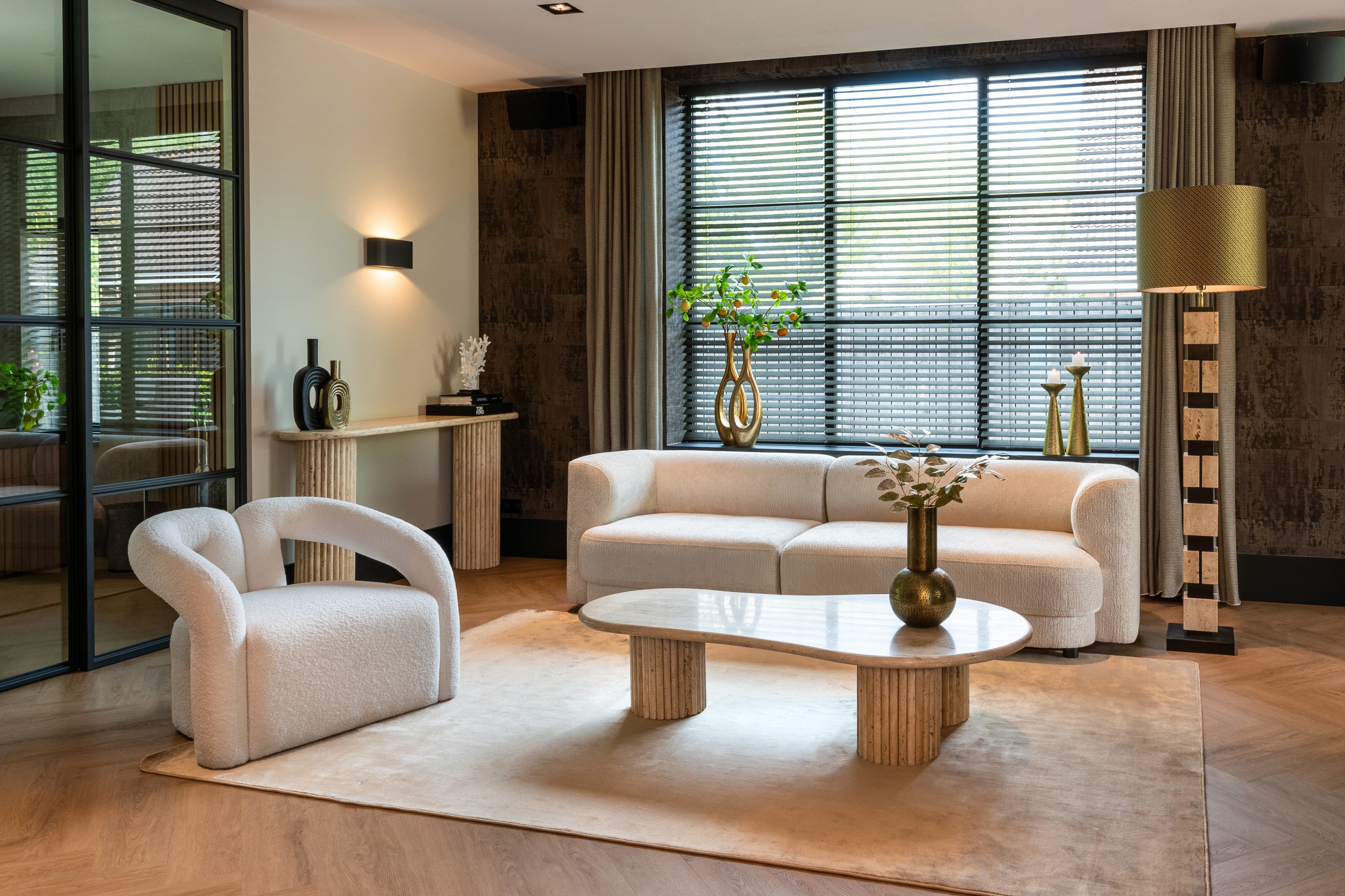 Richmond Interiors Couchtisch La Cantera beige Couchtisch Richmond Interiors