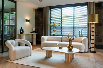 Richmond Interiors La Cantera coffee table organic shape