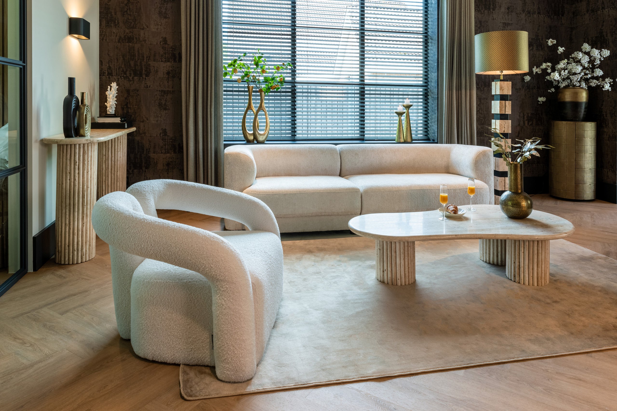 Richmond Interiors Couchtisch La Cantera beige