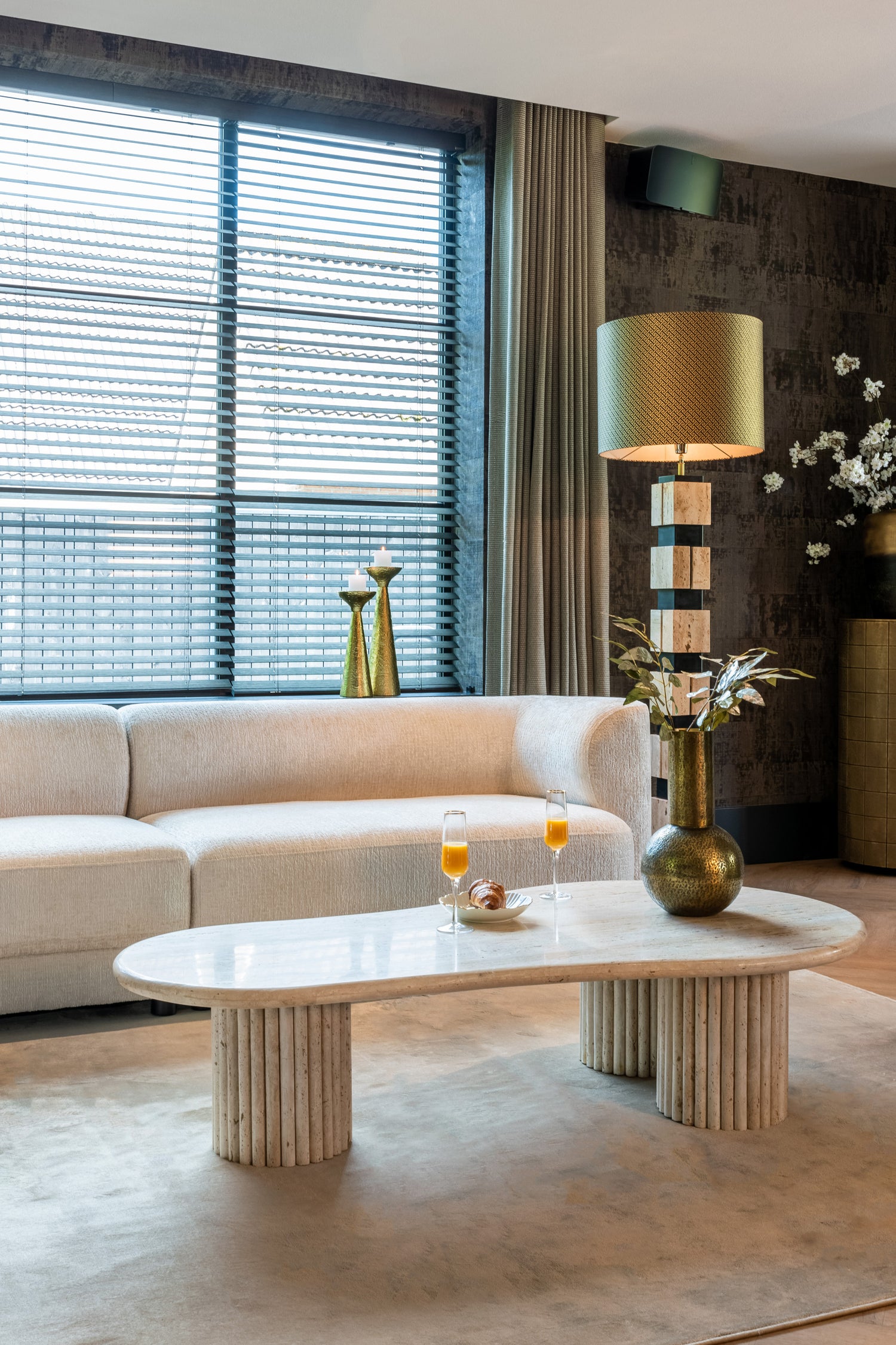 Richmond Interiors Couchtisch La Cantera beige Couchtisch Richmond Interiors