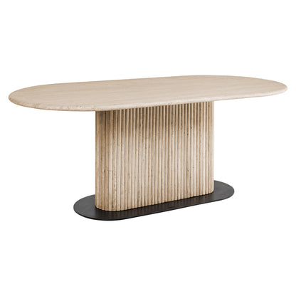 Richmond Interiors Esstisch La Cantera beige 200 Esstisch Richmond Interiors