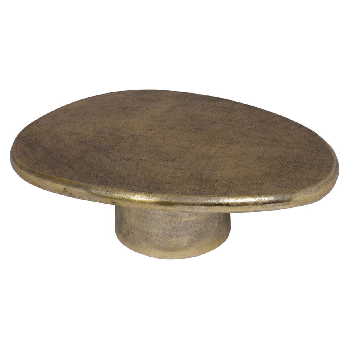 Richmond Interiors Couchtisch Pulitzer brushed gold Richmond Interiors