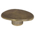 Richmond Interiors Couchtisch Pulitzer brushed gold Couchtisch oval Richmond Interiors