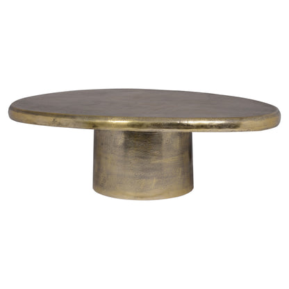 Richmond Interiors Couchtisch Pulitzer brushed gold Richmond Interiors