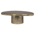 Richmond Interiors Couchtisch Pulitzer brushed gold Couchtisch Richmond Interiors