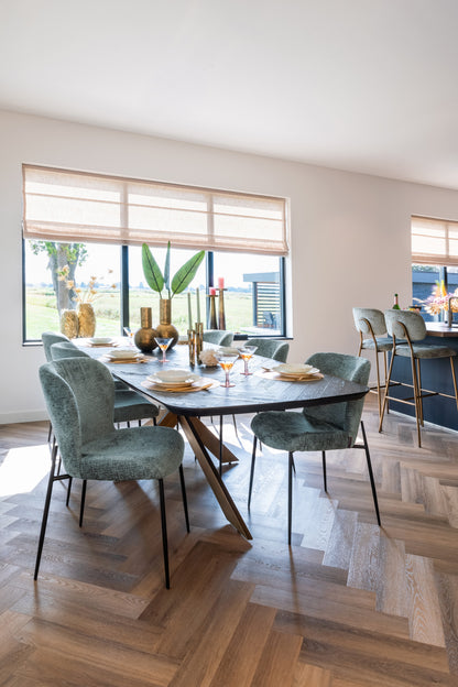 Richmond Interiors Esstisch Hayley dark coffee 280 Esstisch Richmond Interiors