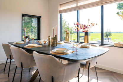 Richmond Interiors Esstisch Hayley dark coffee 280 Esstisch Richmond Interiors