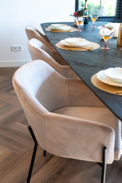 Richmond Interiors Esstisch Hayley dark coffee 280 Esstisch Richmond Interiors