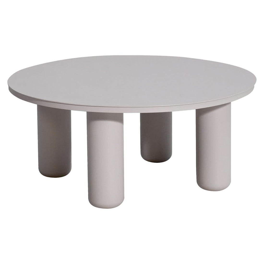 Richmond Interiors – Outdoor Couchtisch Quinn light beige 86Ø Outdoor Couchtisch rund Richmond Interiors