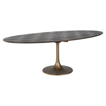 Richmond Interiors - Esstisch Luxor Oval Diamant 230cm Esstisch oval Richmond Interiors