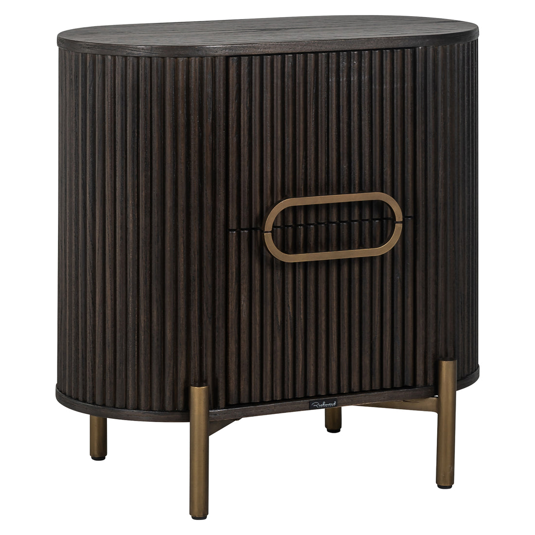 Richmond Interiors Nachttisch Luxor brown Nachttisch Richmond Interiors