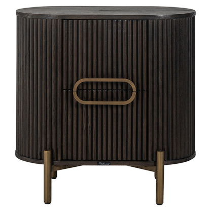 Richmond Interiors Nachttisch Luxor brown Nachttisch Richmond Interiors