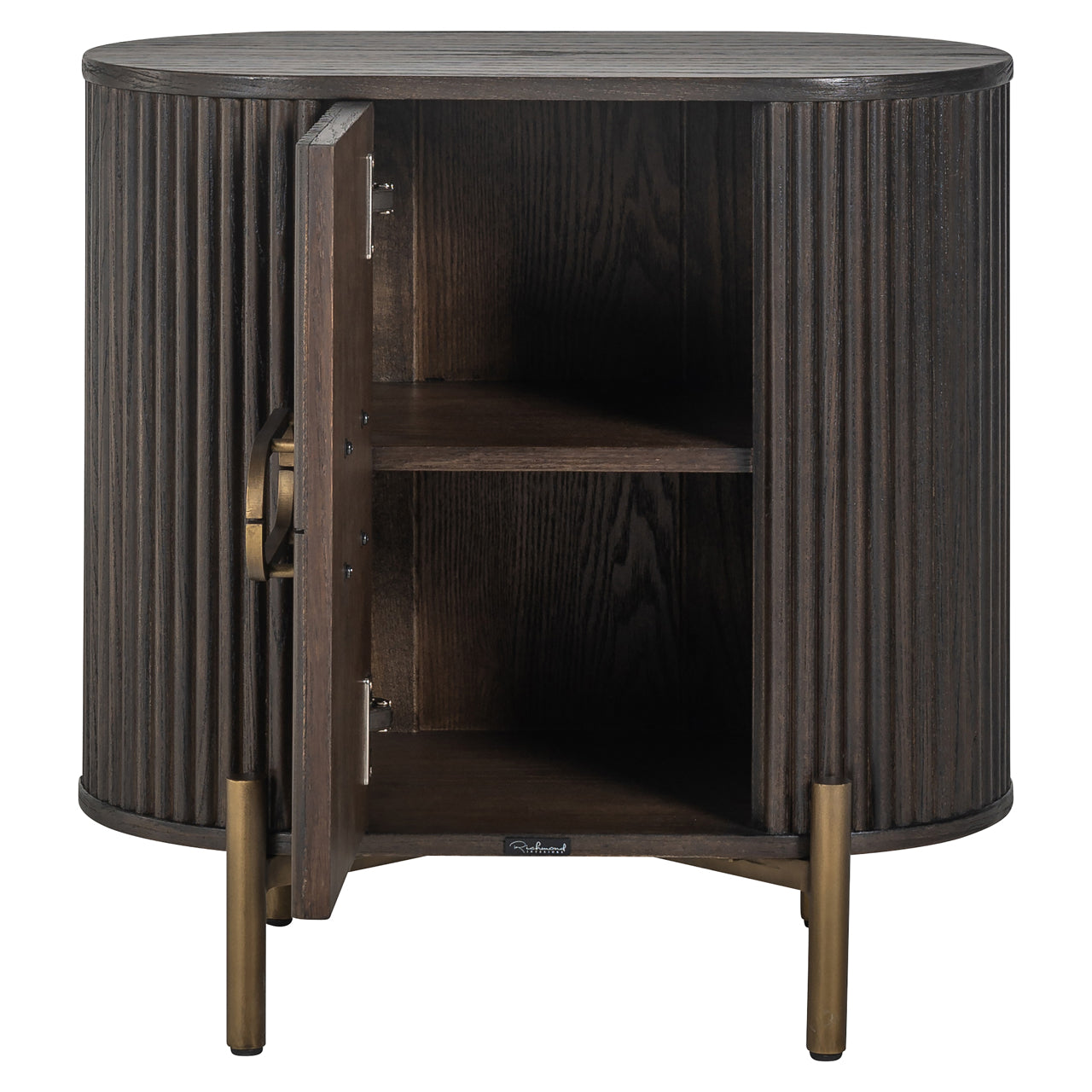 Richmond Interiors Nachttisch Luxor brown Nachttisch Richmond Interiors