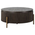 Richmond Interiors Couchtisch Luxor brown 95Ø Couchtisch Richmond Interiors