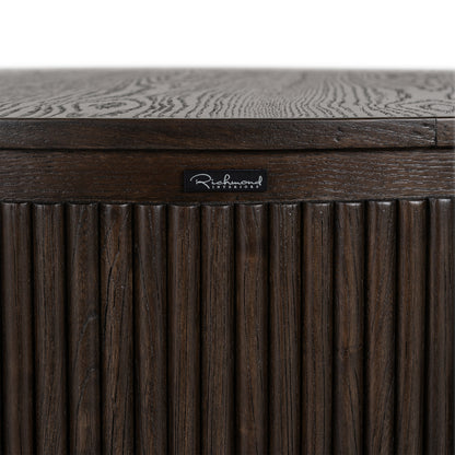 Richmond Interiors Couchtisch Luxor brown 95Ø Couchtisch Richmond Interiors