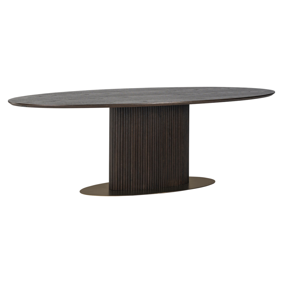 Richmond Interiors Esstisch Luxor brown oval 235 Esstisch Richmond Interiors