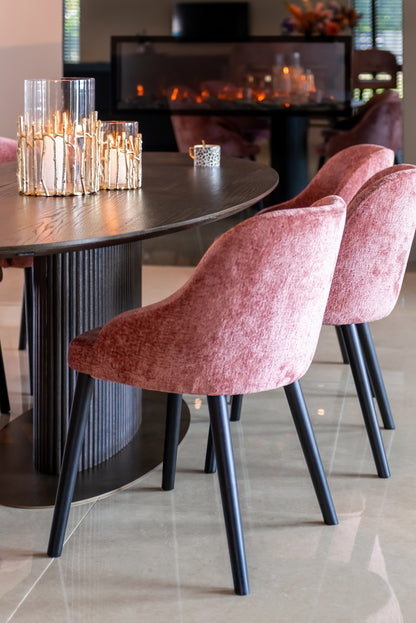 Richmond Interiors Esstisch Luxor brown oval 235 Esstisch Richmond Interiors