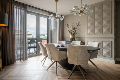Richmond Interiors Esszimmerstuhl Lisonne pearl island swivel Esszimmerstuhl Richmond Interiors